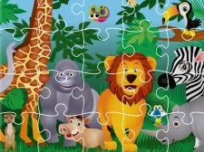 King of Jungle Jigsaw